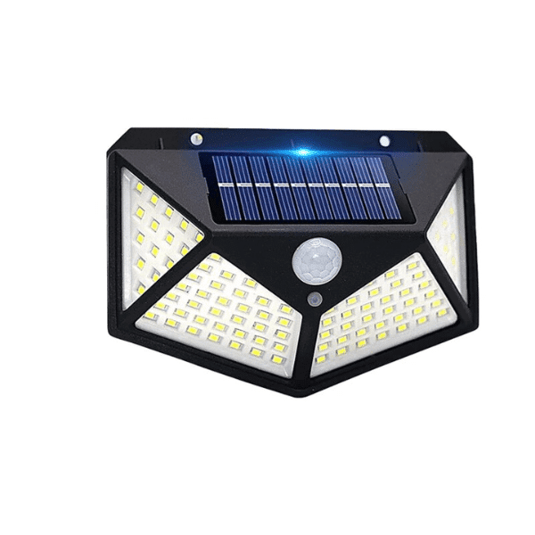 100 LED Waterproof Motion Sensor Solar Wall Garden Light - shopsa online