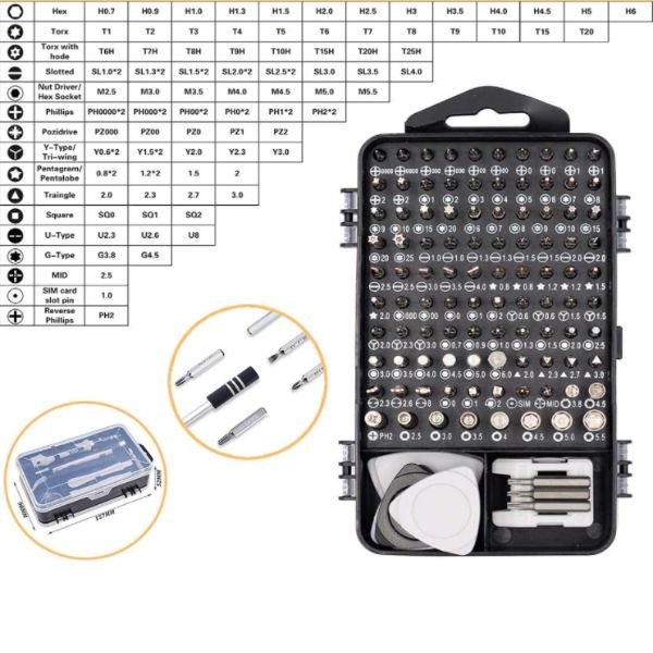 135 - Piece Combination Screwdriver Set - shopsa online