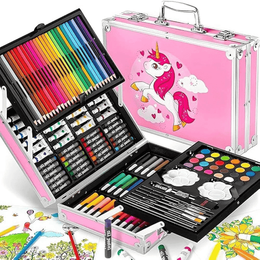 145 - Piece Deluxe Art Set with Aluminium Case - shopsa online