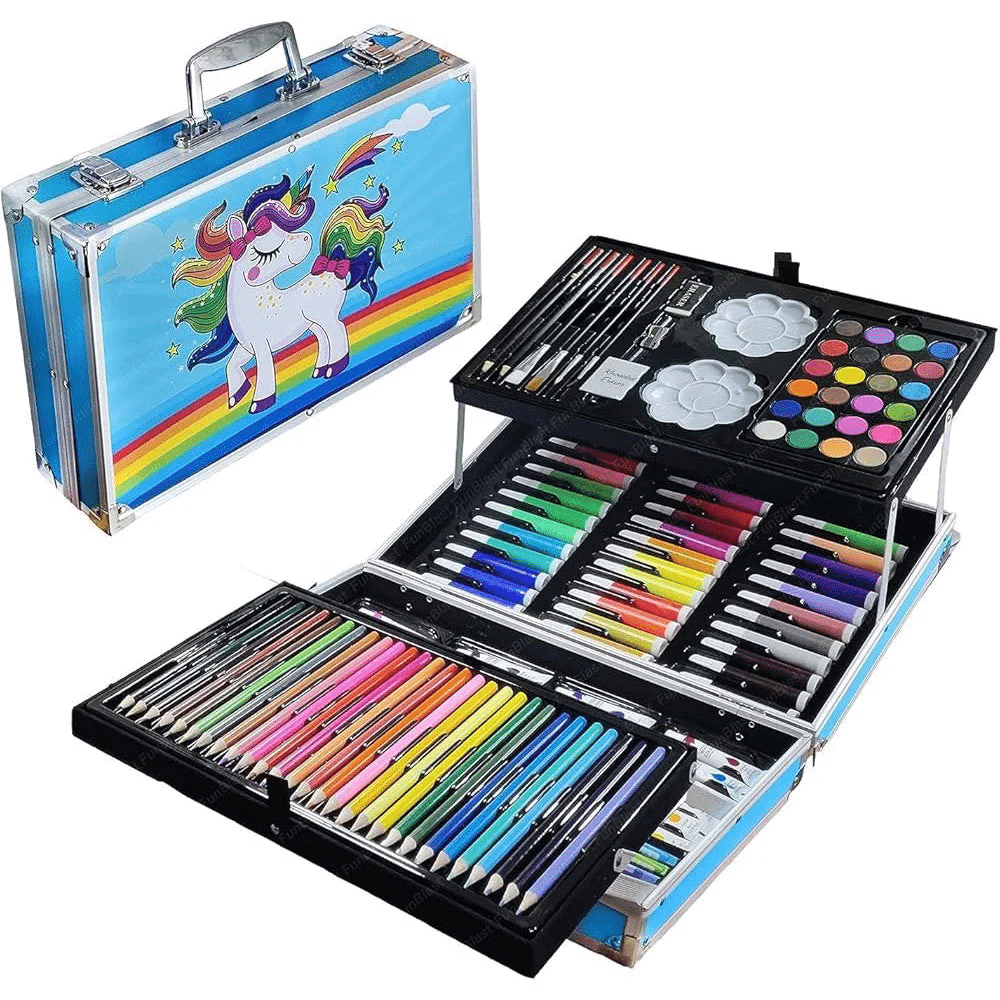 145 - Piece Deluxe Art Set with Aluminium Case - shopsa online