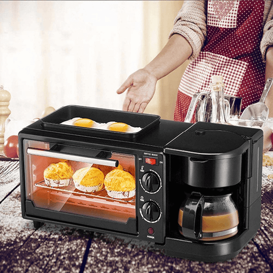 3 in 1 Mini Oven Electrical Breakfast Maker - shopsa online