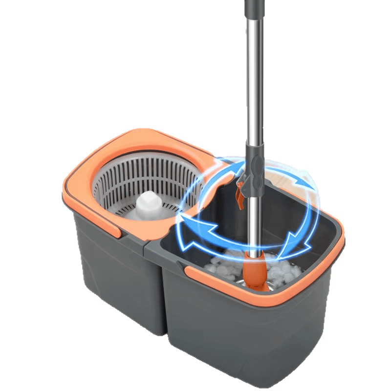 360° Rotating Microfibre Magic Spin Mop & Bucket - shopsa online
