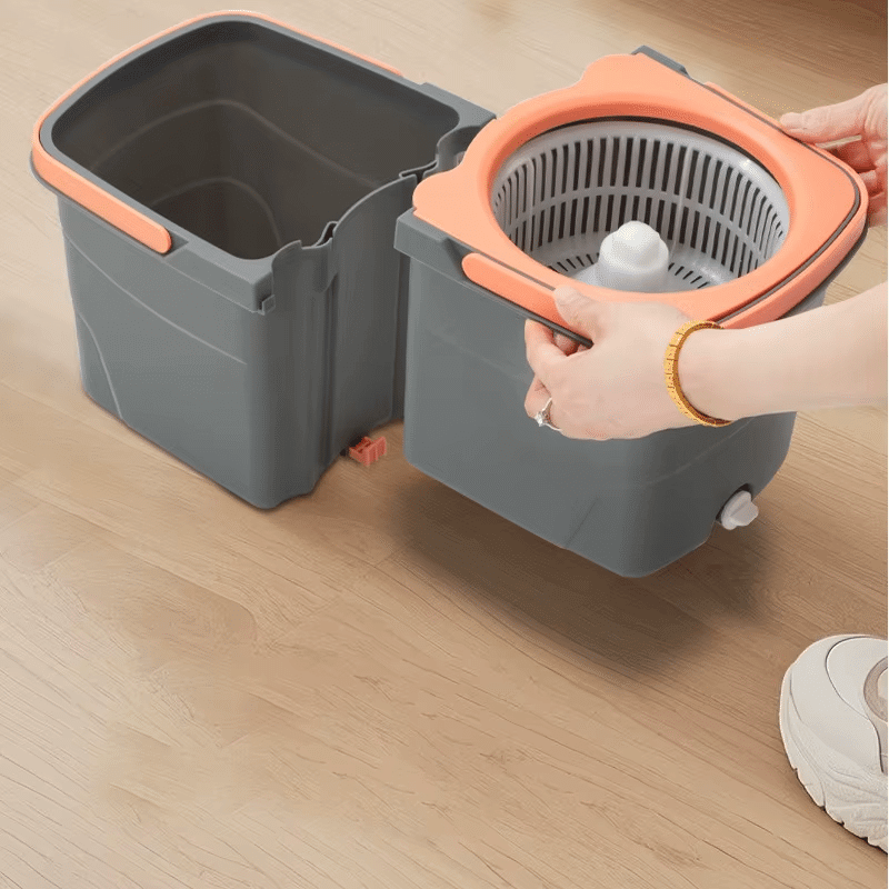 360° Rotating Microfibre Magic Spin Mop & Bucket - shopsa online