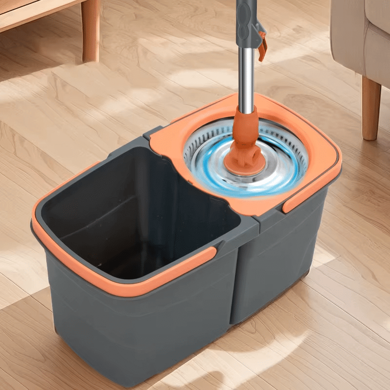 360° Rotating Microfibre Magic Spin Mop & Bucket - shopsa online