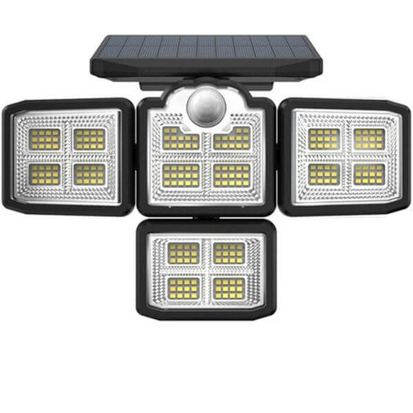 4 Head Outdoor Solar Light with Motion Sensor - shopsa online