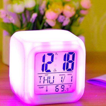 Color Change Digital Alarm Clock - shopsa online