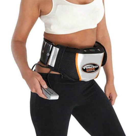 Electric vibrating waist trimmer slimming belt with massager features, designed for weight loss and toning.